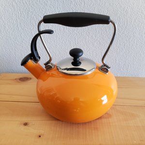 Orange Tea Kettle